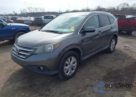 2014 Honda Cr-V Ex-L из США, поврежденный, VIN 2HKRM4H75EH633544